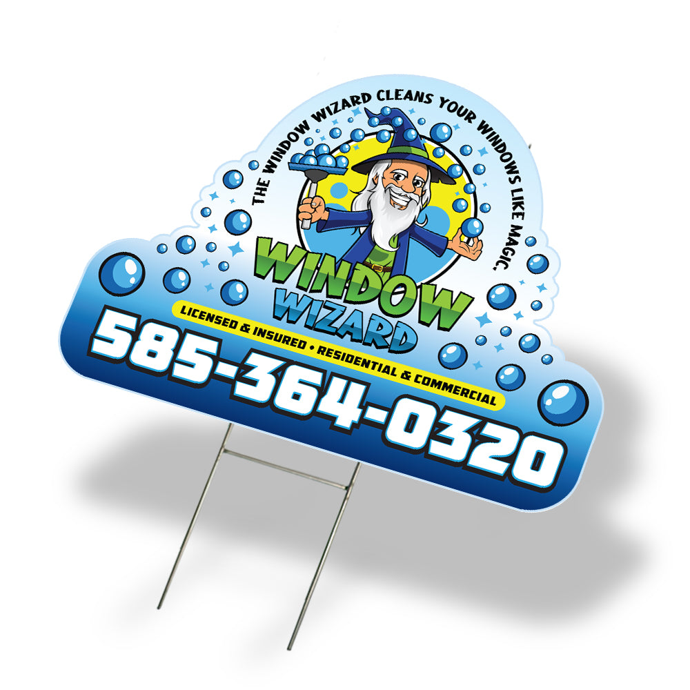 Yard Signs - Custom Shape