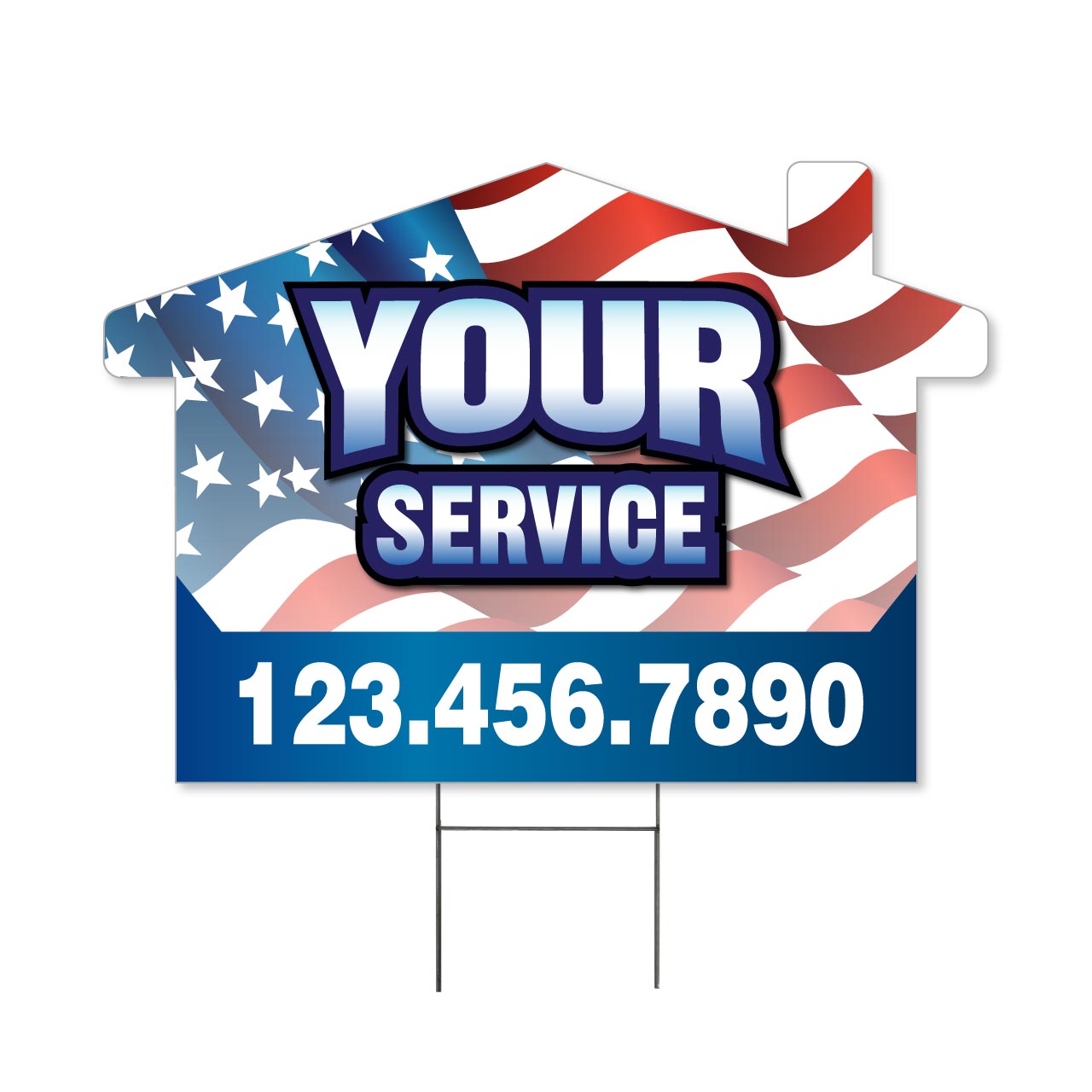 Yard Signs - Stock Shapes