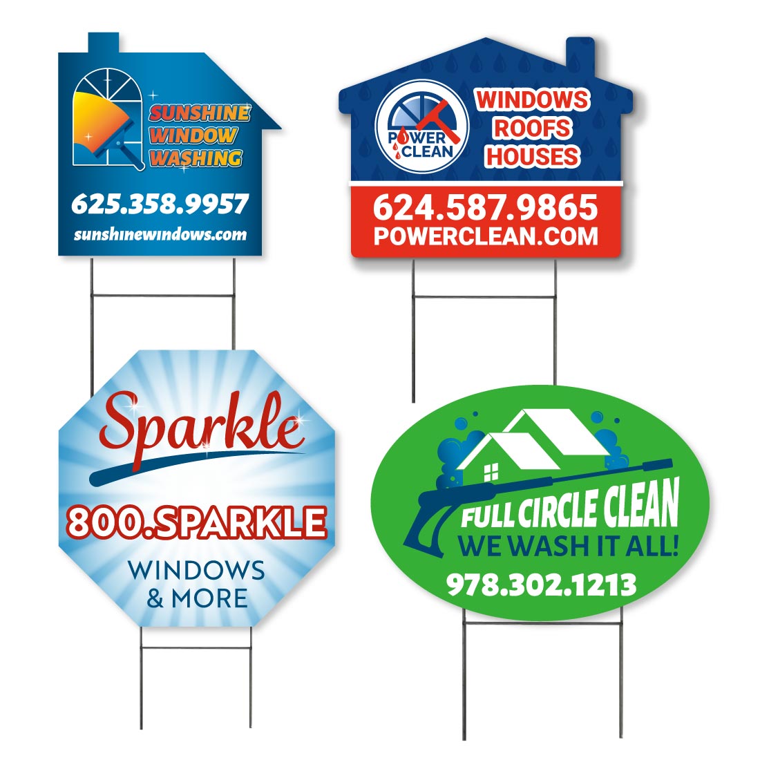 Yard Signs - Stock Shapes