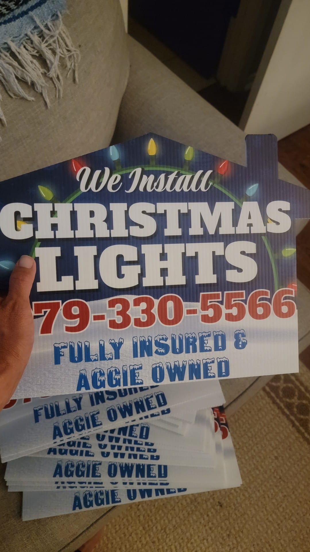 Yard Signs - Custom Shape