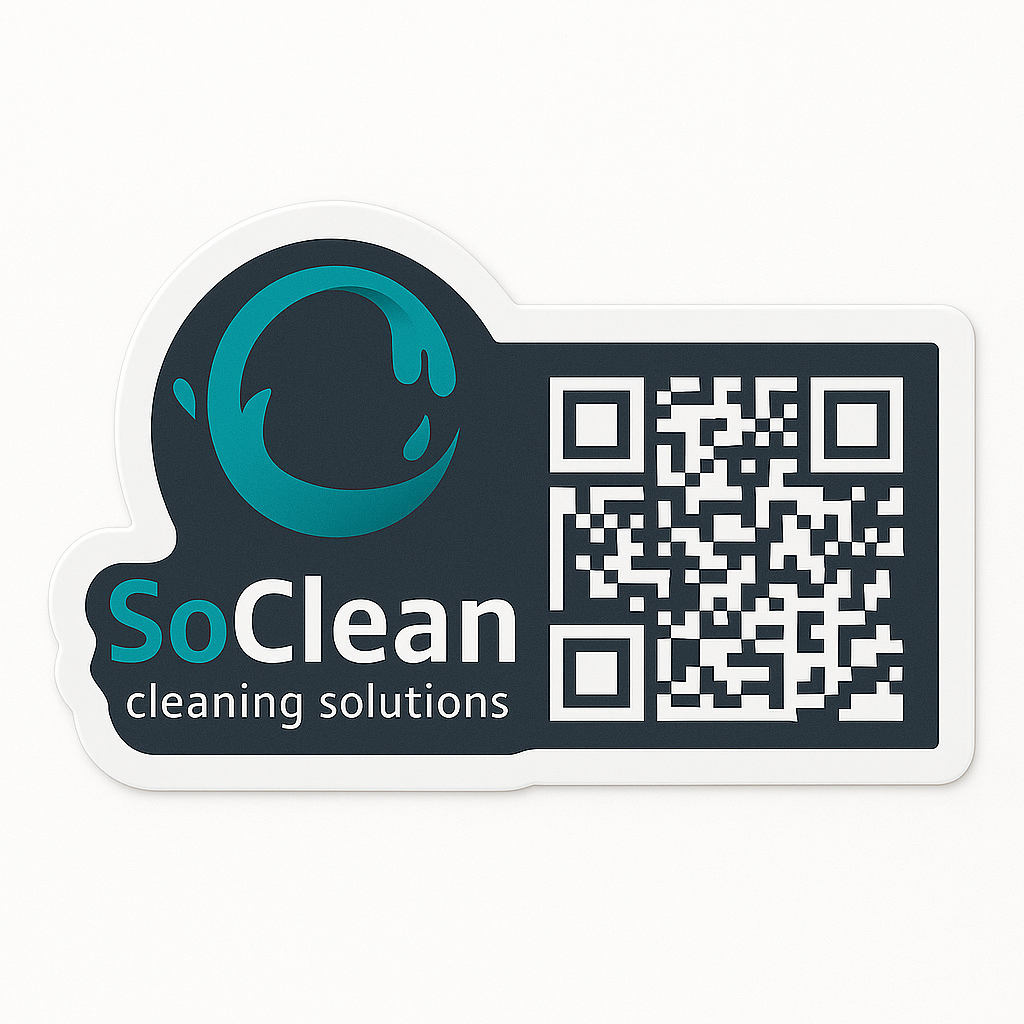 Die Cut QR Code Decals