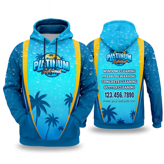 Warm Hoodie Pullover - Dye Sublimated