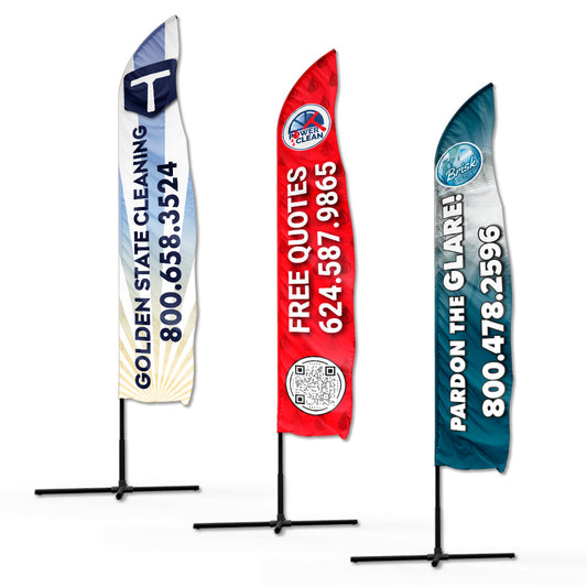 Falcon Flags – Outdoor Feather Flags