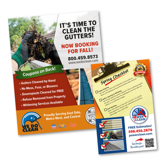Flyers – Full Color Service Flyers