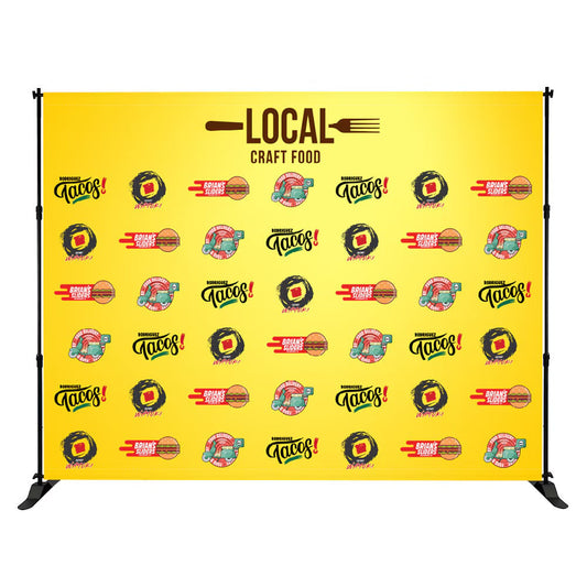 Slider Banner Stand – Adjustable Backdrop Frame