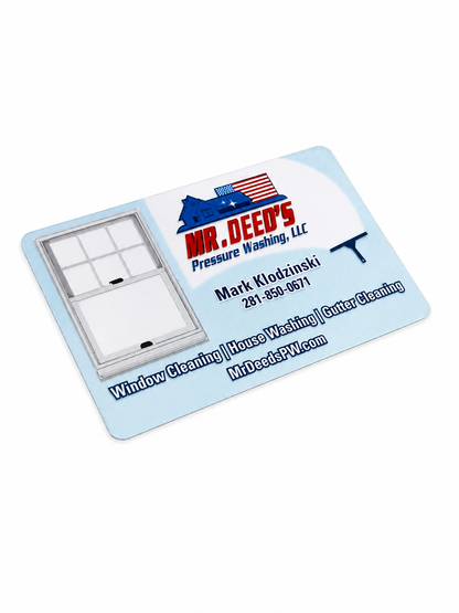 Clear Plastic Cards - Premium