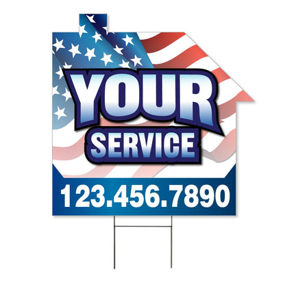 Yard Signs - Stock Shapes
