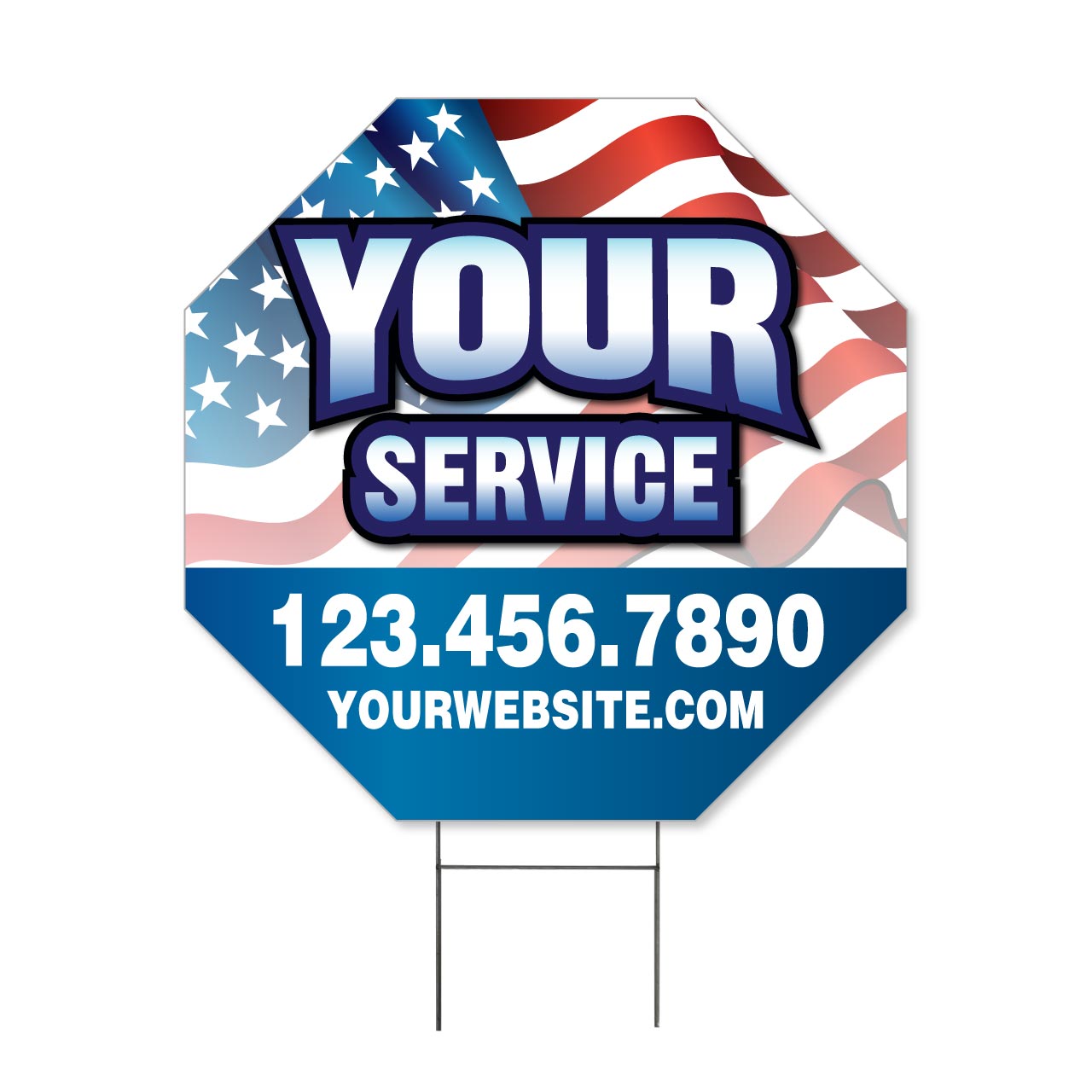 Yard Signs - Stock Shapes