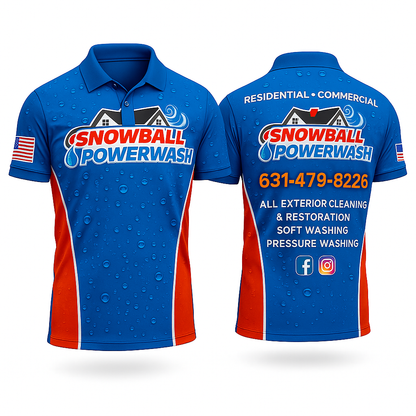 Short Sleeve Polos - Dye Sublimated