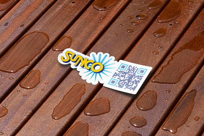 Die Cut QR Code Decals
