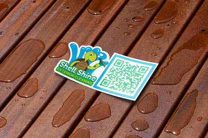 Die Cut QR Code Decals