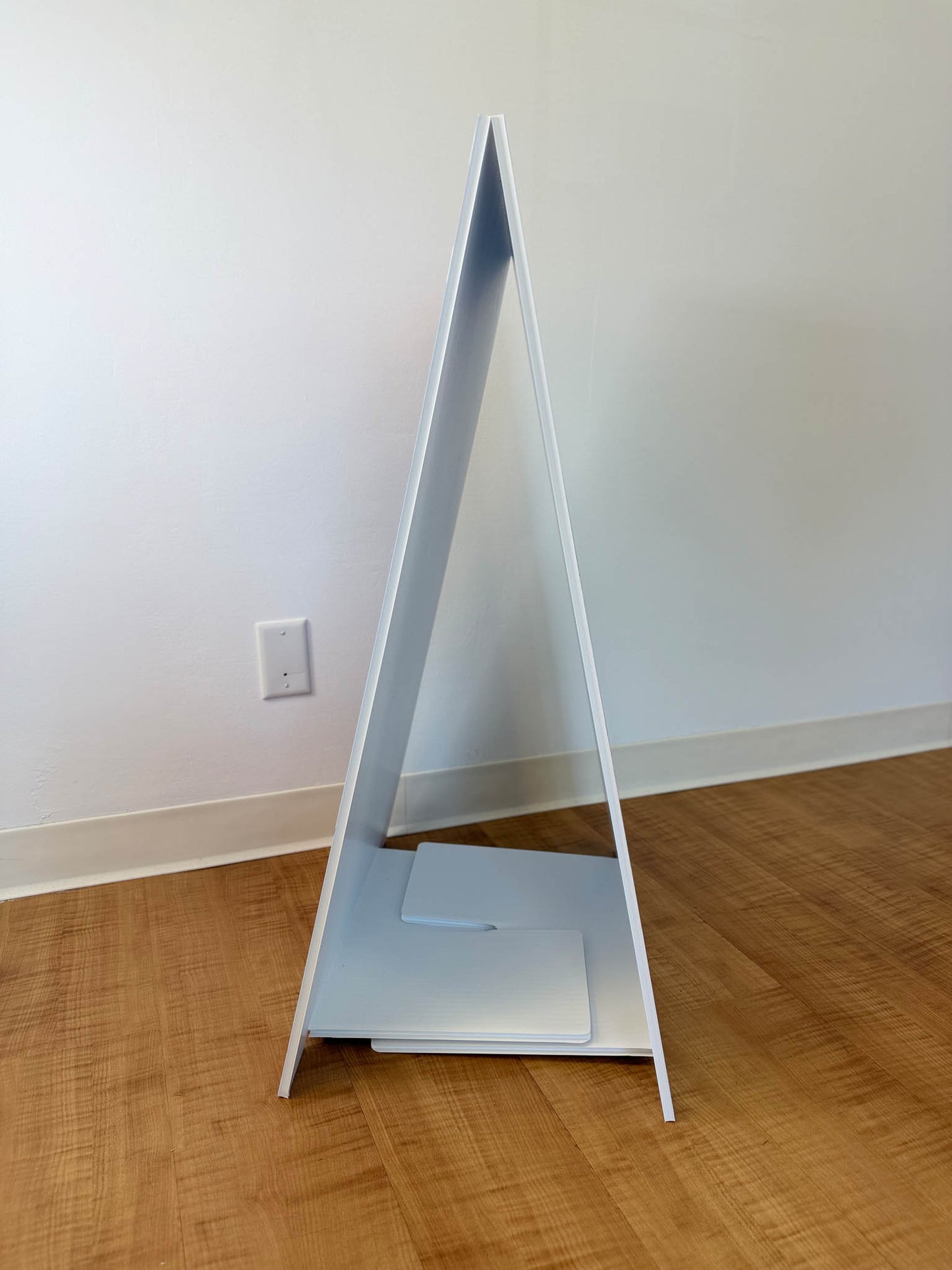 QuickStand™ A-Frame Sign – Lightweight Corrugated Plastic Sidewalk Sign