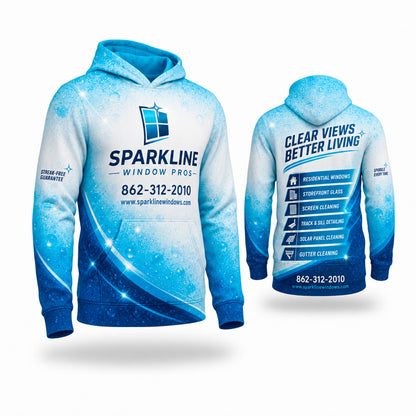 Warm Hoodie Pullover - Dye Sublimated