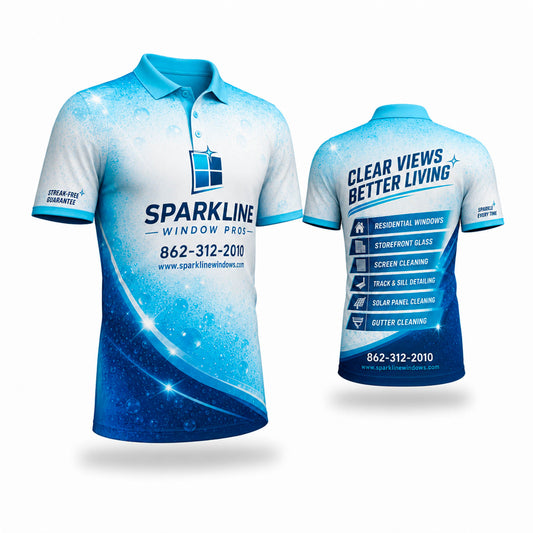 Short Sleeve Polos - Dye Sublimated